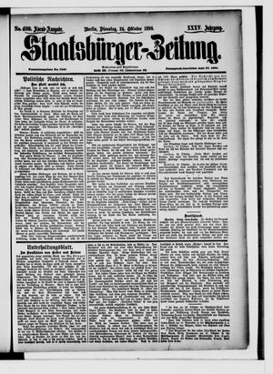 Staatsbürger-Zeitung vom 24.10.1899