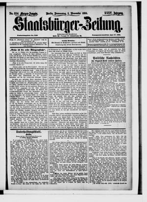 Staatsbürger-Zeitung vom 02.11.1899