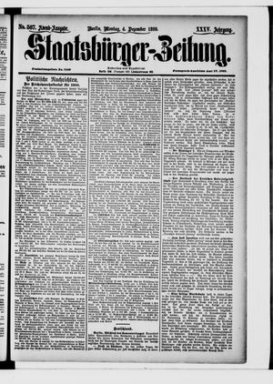 Staatsbürger-Zeitung vom 04.12.1899