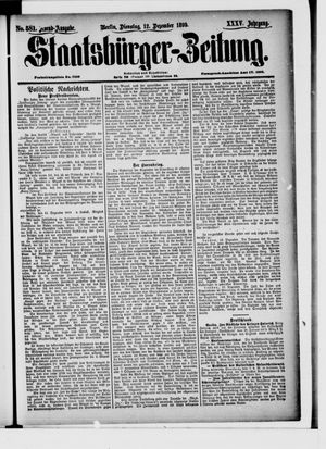 Staatsbürger-Zeitung vom 12.12.1899