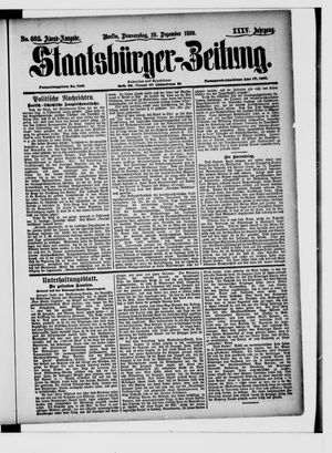 Staatsbürger-Zeitung vom 28.12.1899