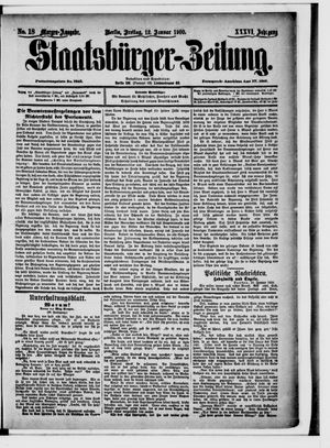 Staatsbürger-Zeitung on Jan 12, 1900
