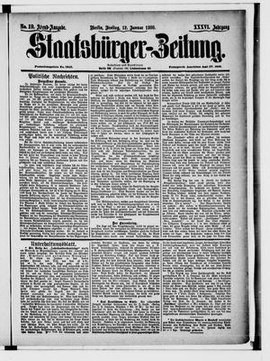 Staatsbürger-Zeitung on Jan 12, 1900