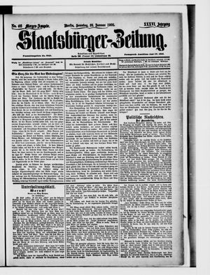 Staatsbürger-Zeitung on Jan 28, 1900