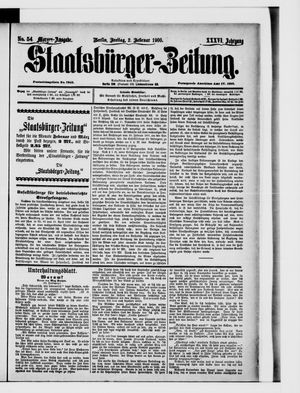 Staatsbürger-Zeitung on Feb 2, 1900