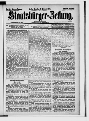 Staatsbürger-Zeitung vom 06.02.1900