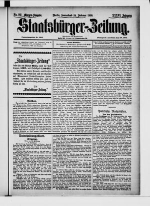 Staatsbürger-Zeitung on Feb 24, 1900