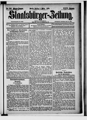 Staatsbürger-Zeitung on Mar 2, 1900