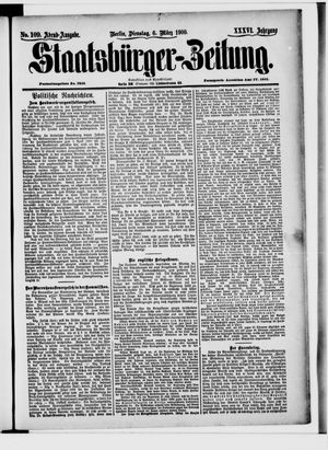 Staatsbürger-Zeitung vom 06.03.1900