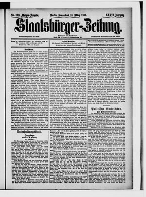 Staatsbürger-Zeitung on Mar 10, 1900