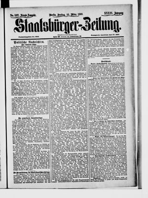 Staatsbürger-Zeitung vom 16.03.1900