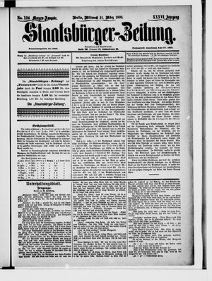 Staatsbürger-Zeitung on Mar 21, 1900