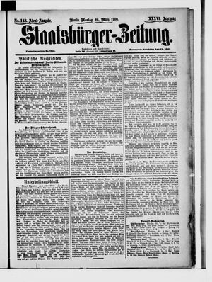 Staatsbürger-Zeitung vom 26.03.1900