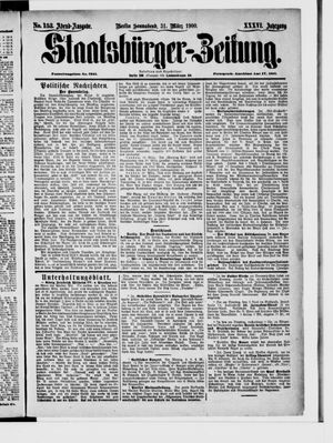 Staatsbürger-Zeitung vom 31.03.1900