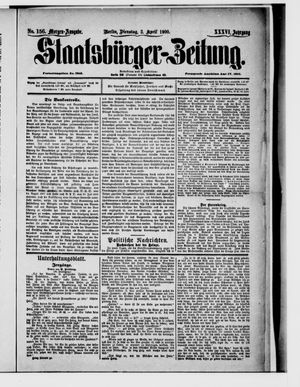 Staatsbürger-Zeitung vom 03.04.1900