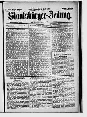 Staatsbürger-Zeitung on Apr 5, 1900