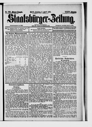 Staatsbürger-Zeitung vom 08.04.1900