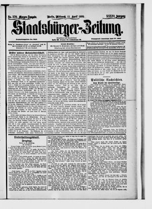 Staatsbürger-Zeitung vom 11.04.1900