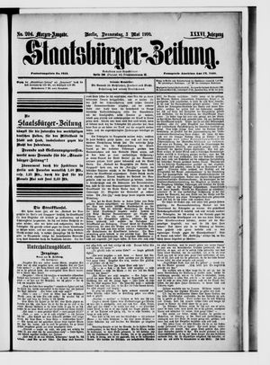 Staatsbürger-Zeitung vom 03.05.1900
