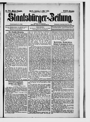 Staatsbürger-Zeitung vom 06.05.1900