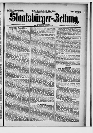 Staatsbürger-Zeitung vom 19.05.1900