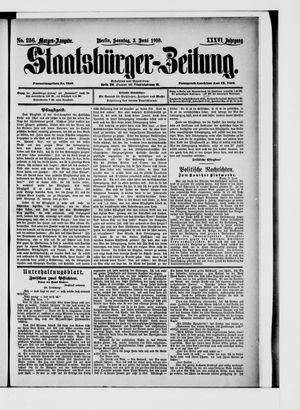 Staatsbürger-Zeitung on Jun 3, 1900