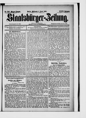 Staatsbürger-Zeitung vom 06.06.1900
