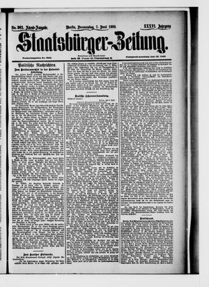 Staatsbürger-Zeitung on Jun 7, 1900