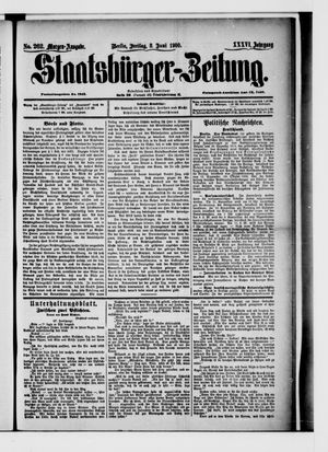 Staatsbürger-Zeitung vom 08.06.1900