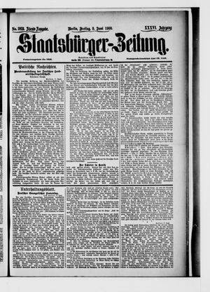 Staatsbürger-Zeitung vom 08.06.1900