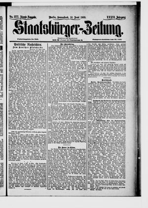 Staatsbürger-Zeitung on Jun 16, 1900