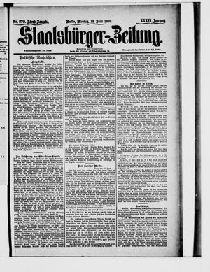 Staatsbürger-Zeitung vom 18.06.1900