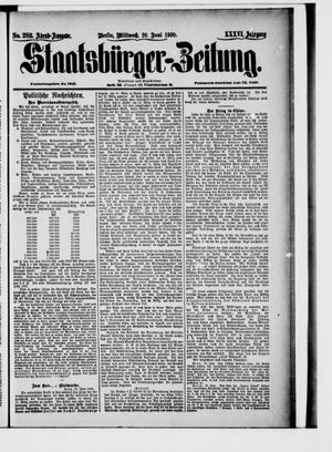 Staatsbürger-Zeitung vom 20.06.1900