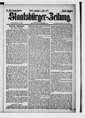 Staatsbürger-Zeitung vom 03.07.1900