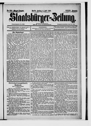 Staatsbürger-Zeitung on Jul 6, 1900