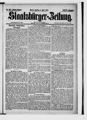 Staatsbürger-Zeitung on Jul 6, 1900