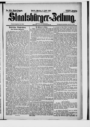 Staatsbürger-Zeitung on Jul 9, 1900