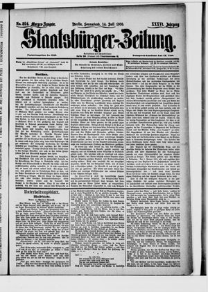 Staatsbürger-Zeitung vom 14.07.1900
