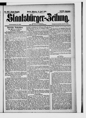 Staatsbürger-Zeitung vom 16.07.1900