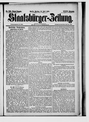 Staatsbürger-Zeitung vom 20.07.1900