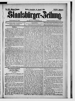 Staatsbürger-Zeitung vom 18.08.1900