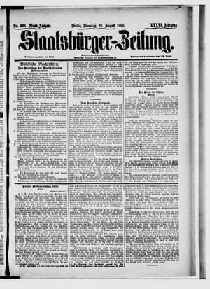 Staatsbürger-Zeitung vom 28.08.1900