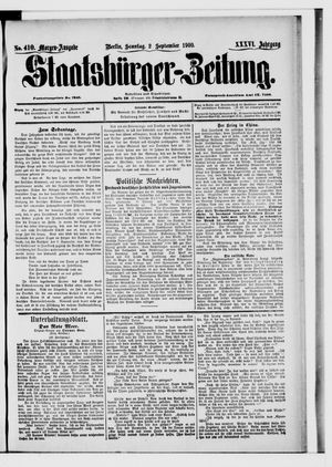 Staatsbürger-Zeitung vom 02.09.1900