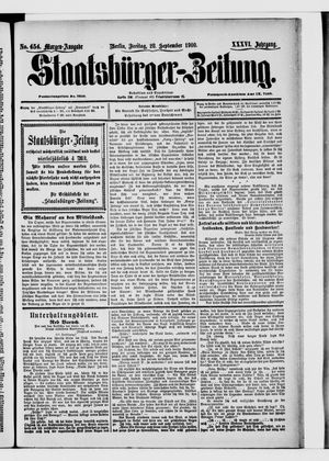 Staatsbürger-Zeitung vom 28.09.1900