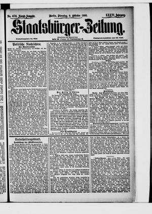 Staatsbürger-Zeitung vom 09.10.1900
