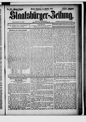 Staatsbürger-Zeitung vom 16.10.1900