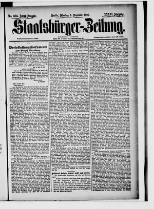 Staatsbürger-Zeitung vom 03.12.1900
