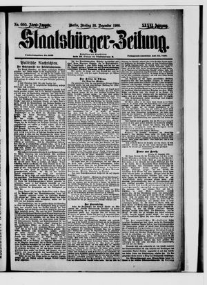 Staatsbürger-Zeitung vom 28.12.1900