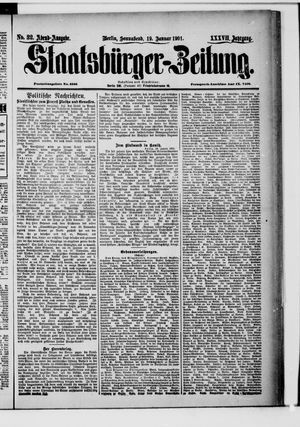 Staatsbürger-Zeitung vom 19.01.1901