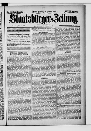 Staatsbürger-Zeitung vom 29.01.1901